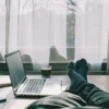 Online OCD counselling on a laptop can help reduce compulsions and distress from the comfort of home.