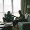 A couple discusses if relationship therapy can help heal their marriage after betrayal.