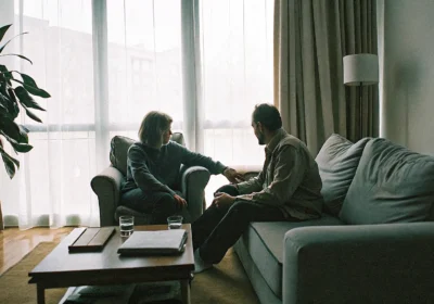 A couple discusses if relationship therapy can help heal their marriage after betrayal.